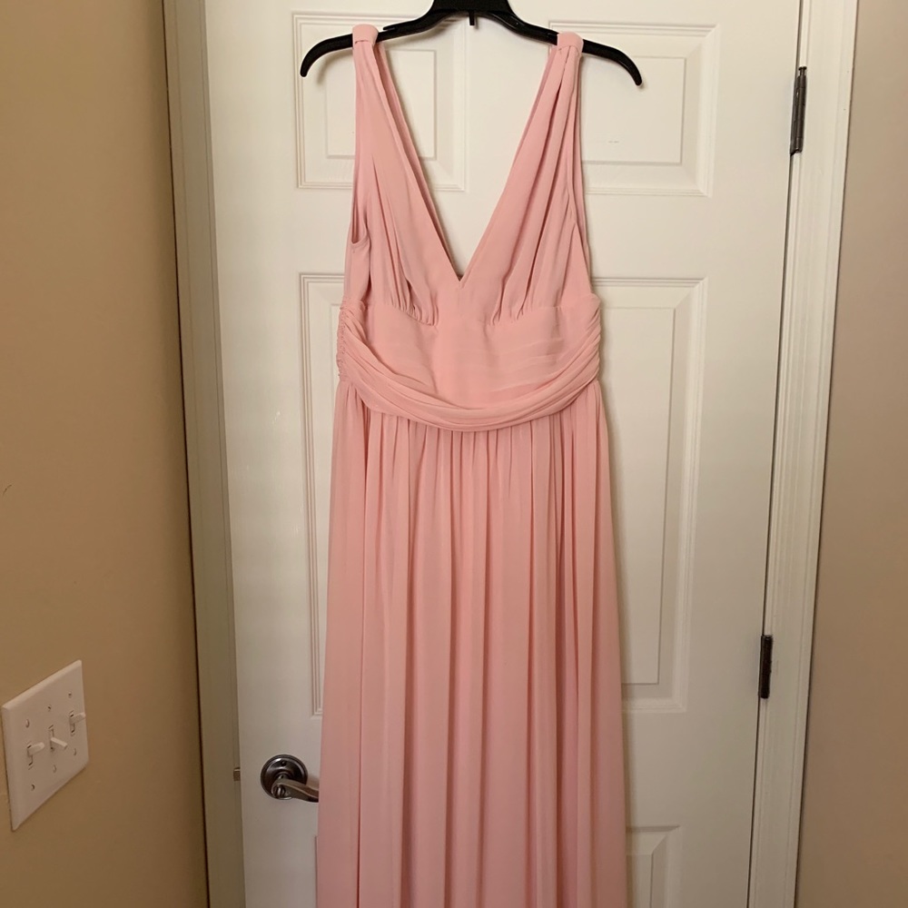 Light Pink Bridesmaid Dress